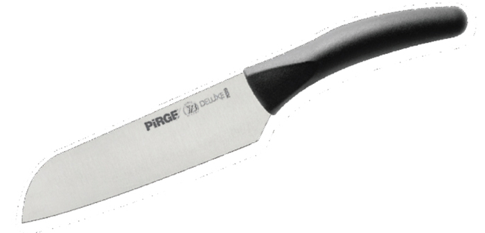 Santoku 18cm με μαύρη λαβή