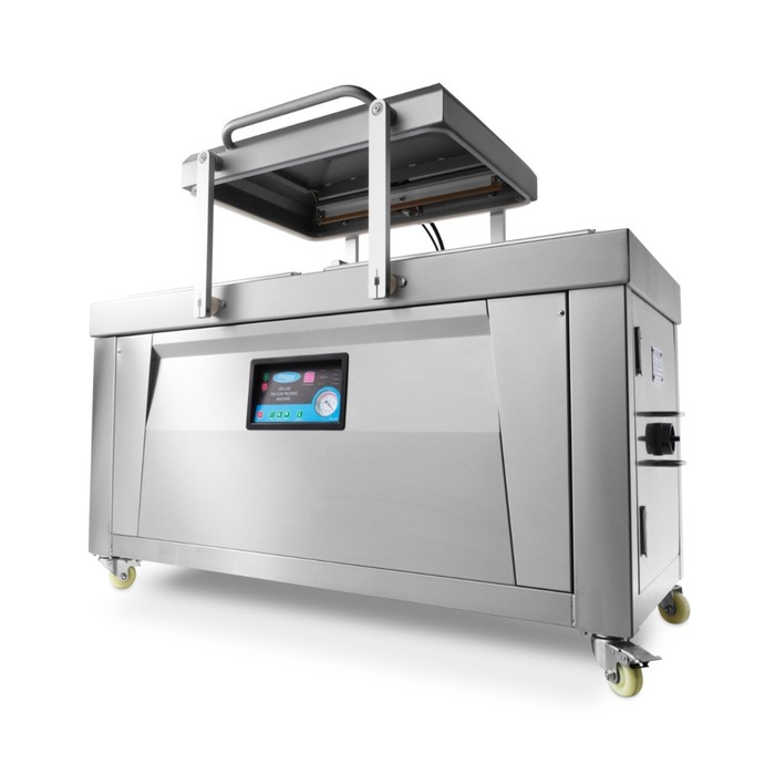 Vacuum Pack Machine - 60cm Seal - W76 x D60 x H16cm Double Chamber Vacuum Pack Machine - 60cm Seal - W76 x D60 x H16cm Double Chamber