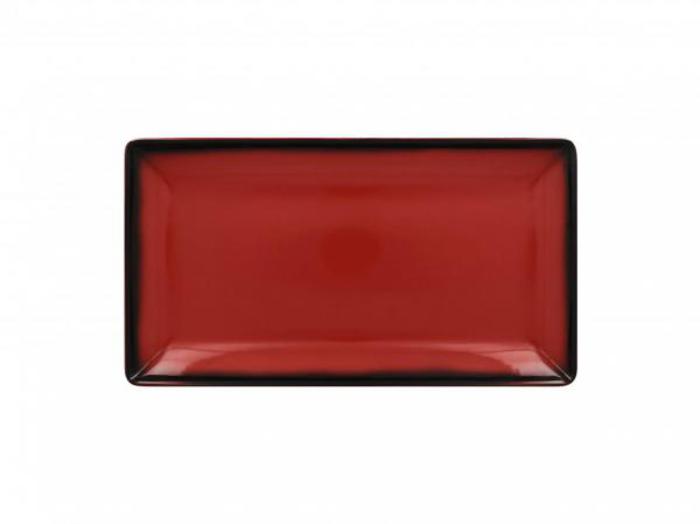 ΠΙΑΤΕΛΑ ΠΟΡΣΕΛΑΝΗΣ LEA RED 44.32.093 33.5*18 εκ