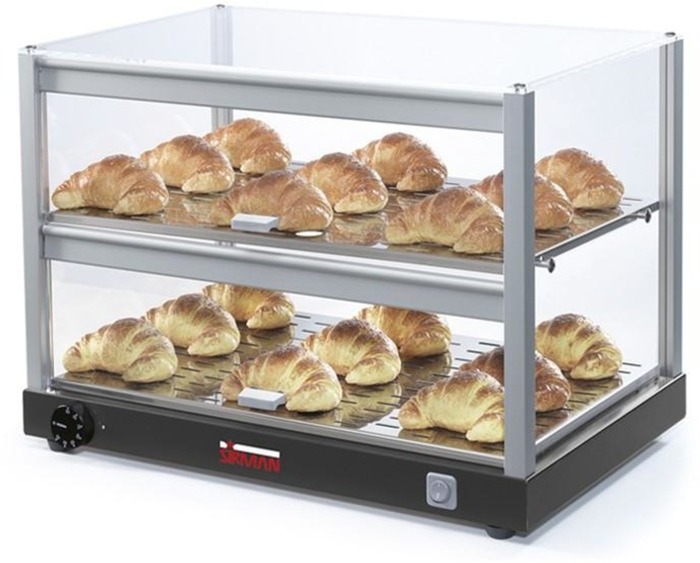 ΒΙΤΡΙΝΑ ΘΕΡΜΑΙΝΟΜΕΝΗ SIRMAN CUBE P2 HOT