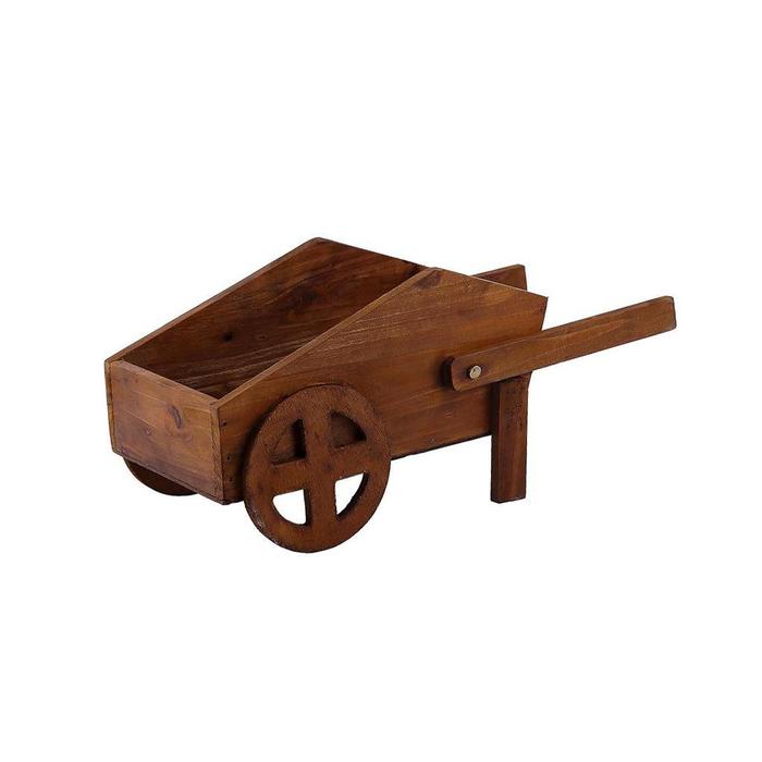 ΚΑΡΟΤΣΙ ΣΚ. ΚΑΦΕ ΞΥΛΟ 30Χ14Χ14ΕΚ. HOM2342