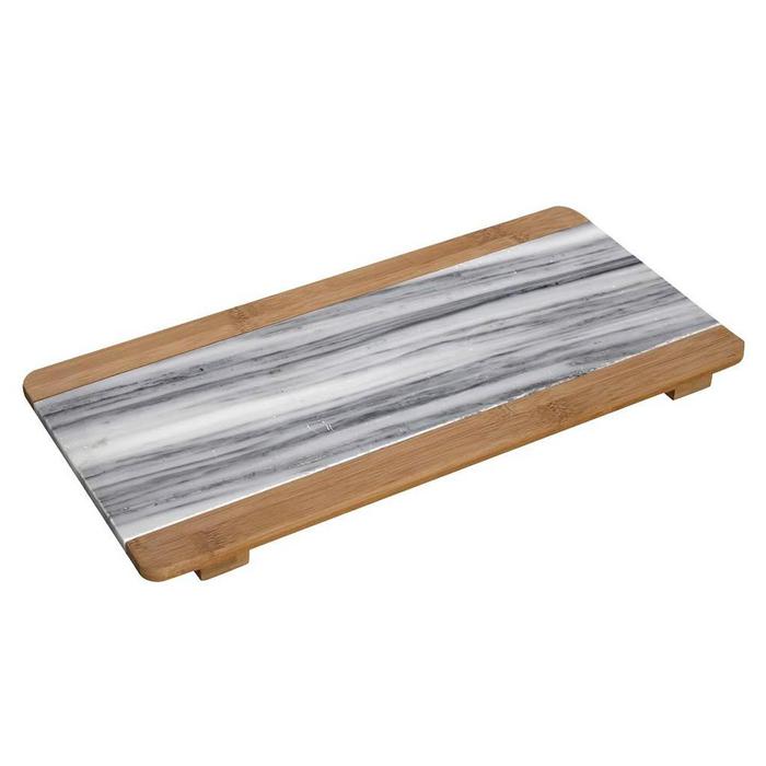 ΠΛΑΤΩ ΜΑΡΜΑΡΟ&ΜΠΑΜΠΟΥ ΓΚΡΙ 40Χ22Χ1.8 LAP117