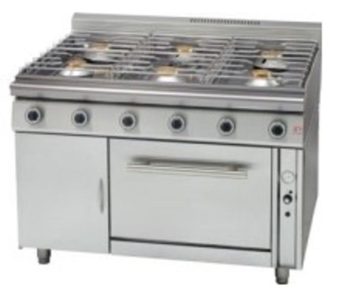 ΦΟΥΡΝΟΣ ΑΕΡΙΟΥ ΜΕ 6 ΕΣΤΙΕΣ PANARITIS GCOV670 