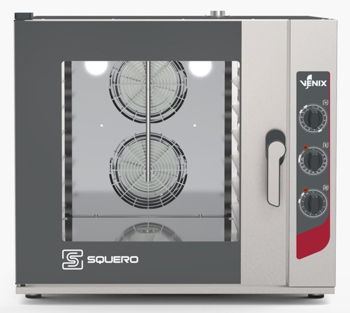 ΦΟΥΡΝΟΣ ΗΛΕΚΤΡΙΚΟΣ COMBI ΜΑΝUAL 12 GN 1/1 VENIX SQ0621ΜΟΝΟ