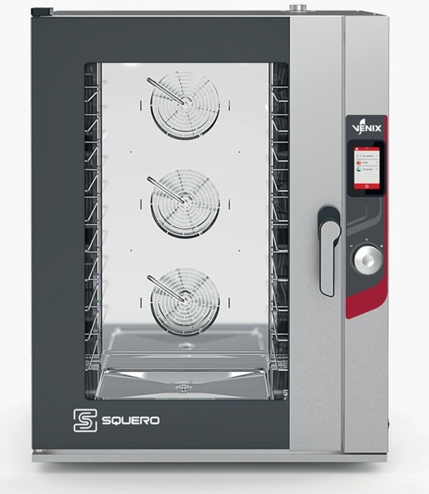 ΦΟΥΡΝΟΣ ΗΛΕΚΤΡΙΚΟΣ ΑΡΤΟΠΟΙΕΙΑΣ ΚΑΙ ΖΑΧΑΡΟΠΛΑΣΤΙΚΗΣ 10Χ(60Χ40)/GN1/1 VENIX SQ10TCC*  