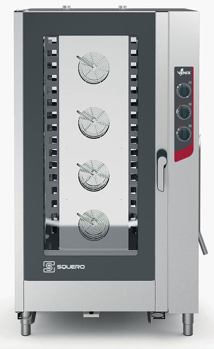 ΦΟΥΡΝΟΣ ΗΛΕΚΤΡΙΚΟΣ COMBI MANUAL 20GN 1/1 VENIX  SQ20MONO