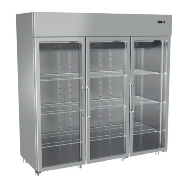 ΨΥΓΕΙΟ ΒΙΤΡΙΝΑ ΣΥΝΤΗΡΗΣΗ ΤΡΙΠΛΟΣ DINOX