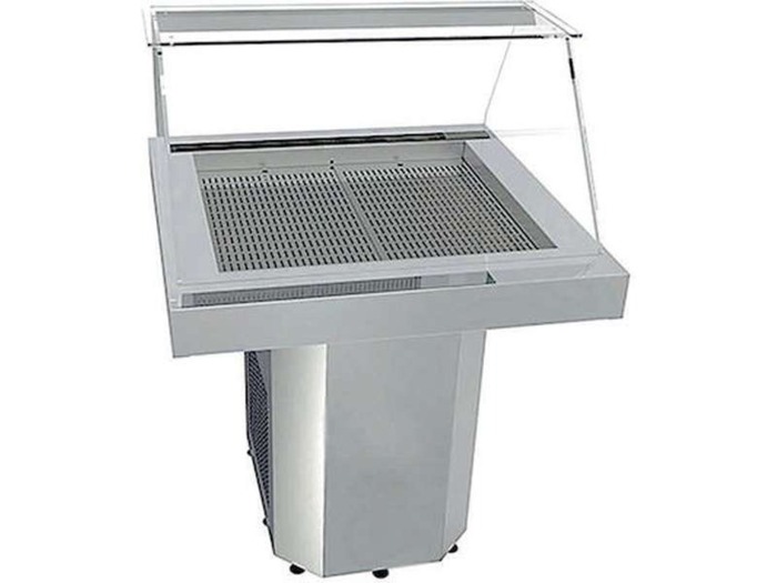 ΨΥΓΕΙΟ ΒΙΤΡΙΝΑ ΨΑΡΙΩΝ 1800Χ800Χ1250 DINOX