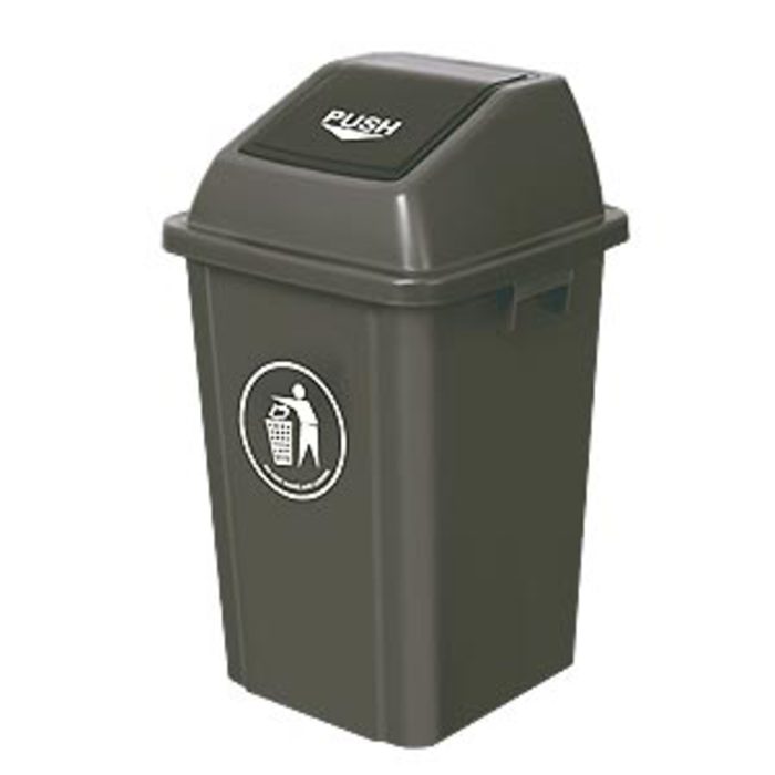 Κάδοι πλαστικοί 60 L με καπάκι PUSH ΚΠ60Ρ