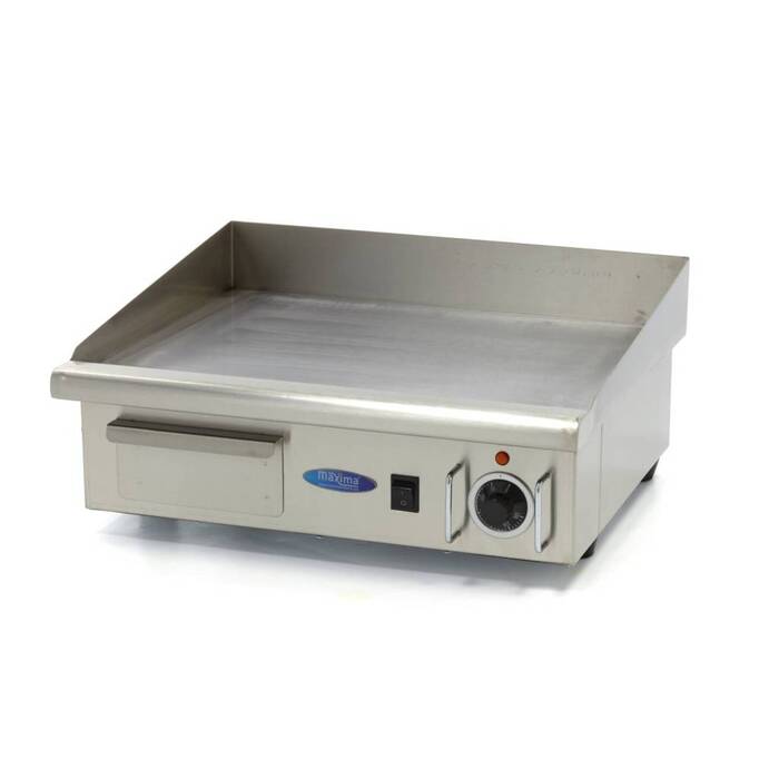 Griddle - Smooth - 55cm - incl Drip tray