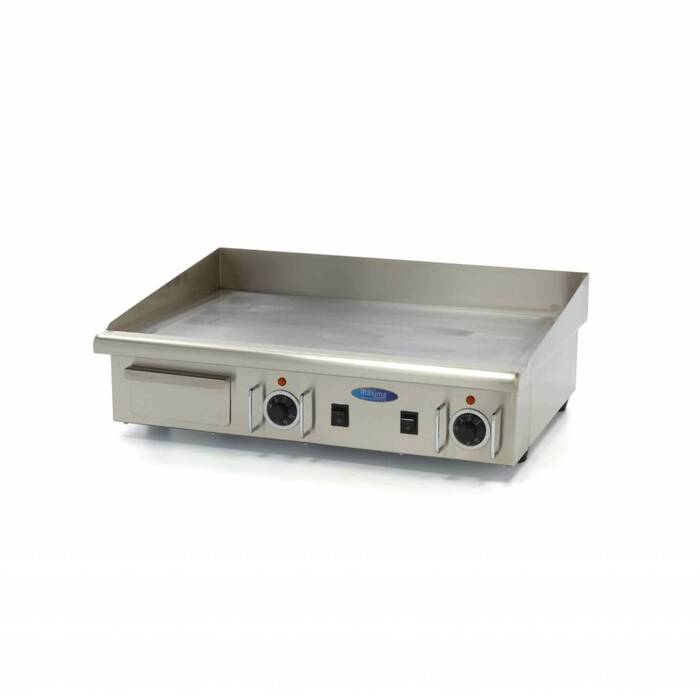 Griddle - Smooth - 73cm - incl Drip Tray - 400V