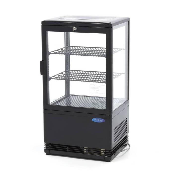 Display Fridge - 58L - 43cm - Black Display Fridge - 58L - 43cm - Black