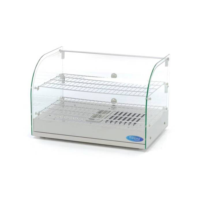 Heated Food Display - 45L - 55cm - 2 Shelves Heated Food Display - 45L - 55cm - 2 Shelves