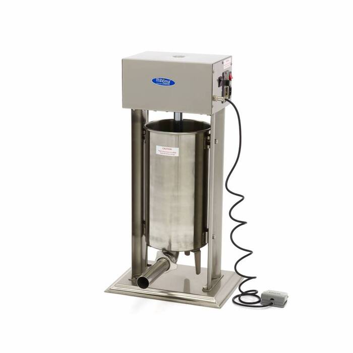 Sausage Stuffer - 15L - Automatic - Vertical - incl 4 Filling Tubes Sausage Stuffer - 15L - Automatic - Vertical - incl 4 Filling Tubes