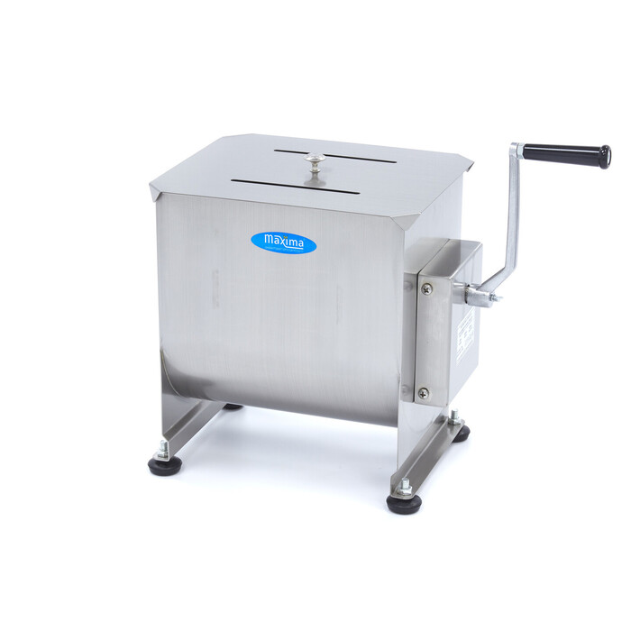 Meat Mixer - 20L - 16kg Meat - Single Axle - Manual