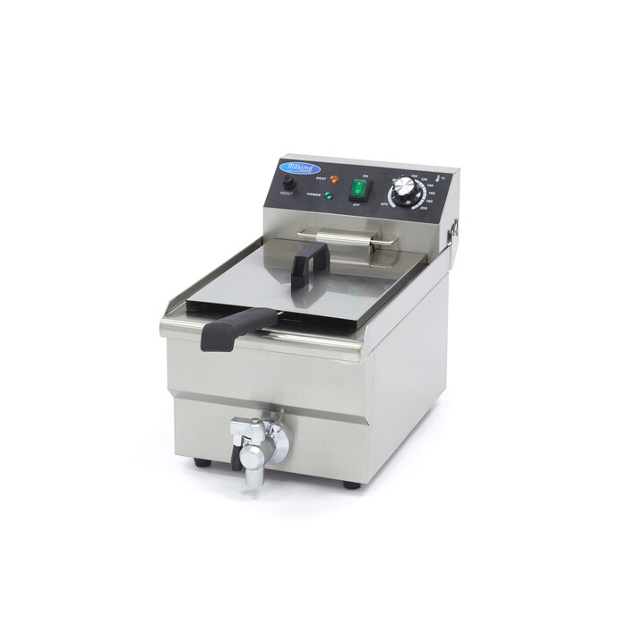Deep Fryer - 10L - 1 Basket - with Drain Tap Deep Fryer - 10L - 1 Basket - with Drain Tap