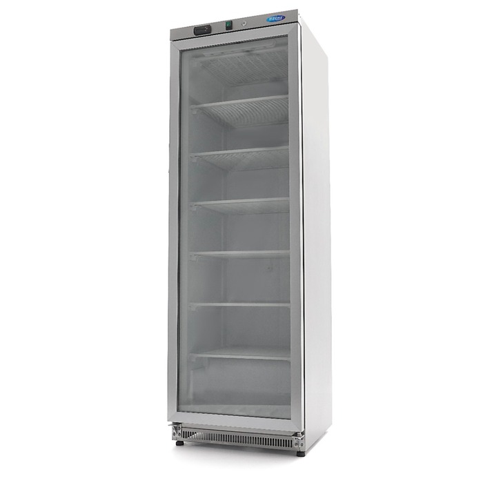 Freezer - 400L - Stainless Steel - with Glass Door Freezer - 400L - Stainless Steel - with Glass Door