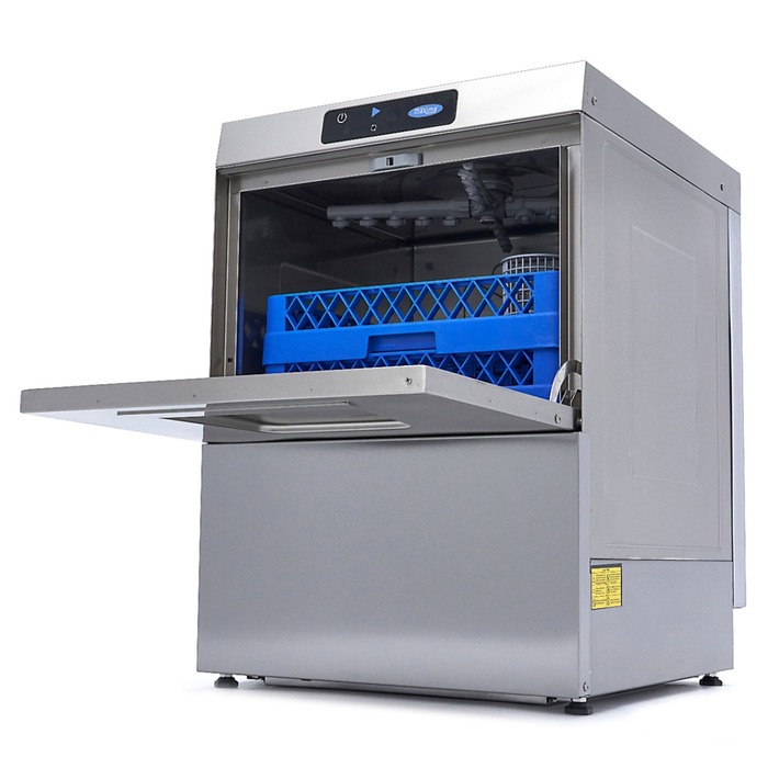 Undercounter Dishwasher - 50 x 50cm - with Rinse Aid Pump - Digital Display - 400V Undercounter Dishwasher - 50 x 50cm - with Rinse Aid Pump - Digital Display - 400V