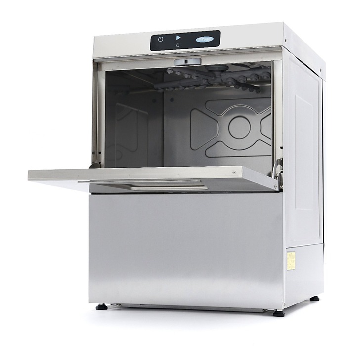 Undercounter Dishwasher - 50 x 50cm - with Rinse Aid Pump - Digital Display - 230V