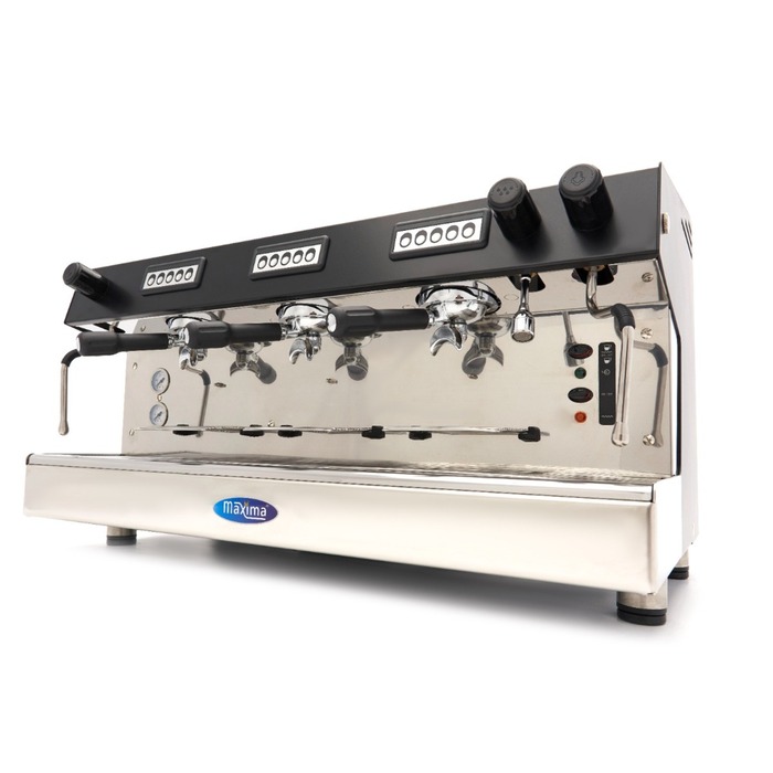 Espresso Machine - 3 Pistons - 540 Cups per Hour Espresso Machine - 3 Pistons - 540 Cups per Hour