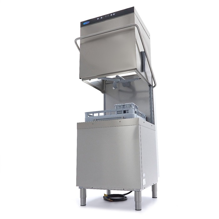 Pass Through Dishwasher - 50x60cm - With Rinse Aid and Soap Pumps - 400V