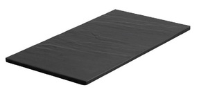 Πιατέλα μελαμίνης GN 1/1 μαύρη με όψη σχιστόλιθου 23-08-409 