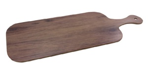 Πιατέλα μελαμίνης καφέ με όψη ξύλου 23-08-549