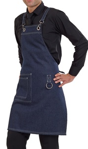 Ποδιά λαιμού τζιν 67x83hcm 100%cot 25-00-086