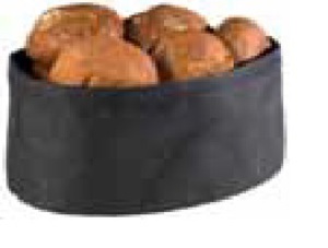 ψωμιέρες χάρτινες οβάλ μαύρη 27.30447