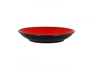 ΠΙΑΤΟ ΠΟΡΣΕΛΑΝΗΣ FIRE RED COUPE ΒΑΘΥ 40.32.218 28 εκ