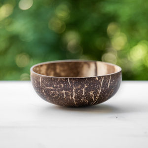 Λείο μπολ καρύδας (γυαλισμένο) χωρίς εσωτερικό σχέδιο greenelephant