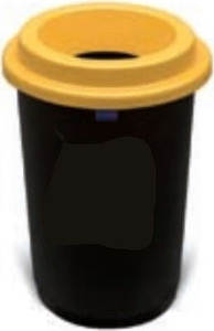 Κάδοι 50 L με κίτρινο καπάκι ΚΠ50Υ