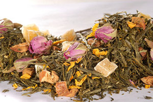 TEA FLAVORS SENCHA ΒΑΤΟΜΟΥΡΟ-ΡΟΔΙ