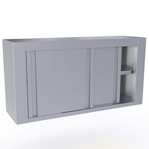  ΠΟΤΗΡΙΕΡΑ ΜΕ ΣΥΡΟΜΕΝΕΣ ΑΝΟΞΕΙΔΩΤΕΣ ΠΟΡΤΕΣ 880Χ400Χ700 GASTROPRO