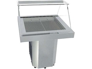 ΨΥΓΕΙΟ ΒΙΤΡΙΝΑ ΨΑΡΙΩΝ 900Χ800Χ1250 DINOX