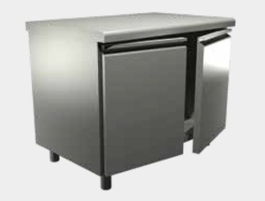 ΕΡΜΑΡΙΟ ΚΛΕΙΣΤΟ ΜΕ ΑΝΟΙΓΟΜΕΝΕΣ ΠΟΡΤΕΣ 500Χ700Χ860 GASTROPRO