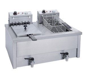 ΦΡΙΤΕΖΑ ΔΙΠΛΗ 2Χ10LT DEEP FRYER MΙΧΑΗΛΙΔΗΣ F100 400V