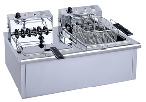 ΦΡΙΤΕΖΑ ΔΙΠΛΗ 2Χ12LT DEEP FRYER MΙΧΑΗΛΙΔΗΣ F120 400V