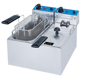 ΦΡΙΤΕΖΑ ΔΙΠΛΗ 2Χ4LT MΙΧΑΗΛΙΔΗΣ F40C+4LT 230V Φωτογραφία 2