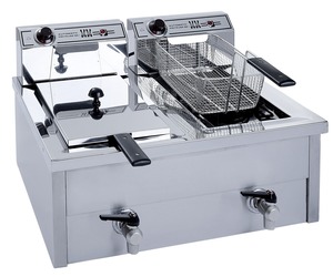 ΦΡΙΤΕΖΑ ΔΙΠΛΗ 2X8LT MΙΧΑΗΛΙΔΗΣ F80 230V Φωτογραφία 2