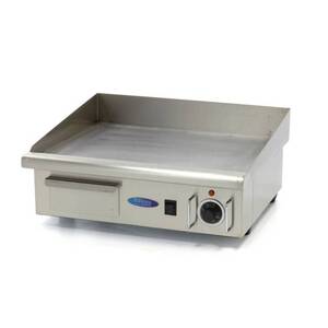 Griddle - Smooth - 55cm - incl Drip tray