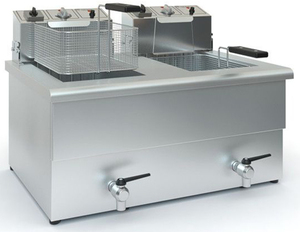 ΦΡΙΤΕΖΑ ΔΙΠΛΗ 10-12LIT ME ΒΡΥΣΑΚΙ ΤΖΕΘΑΝ TX10 380V