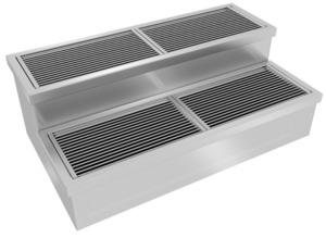 ΣΧΑΡΙΕΡΑ ΚΑΡΒΟΥΝΟΥ ΕΠΙΤΡΑΠΕΖΙΑ ΔΥΟ ΕΠΙΠΕΔΩΝ 500Χ600Χ440